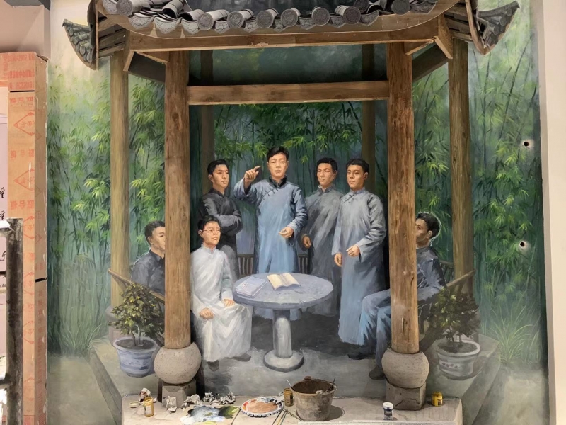 不可缺少的室內(nèi)墻繪運(yùn)用